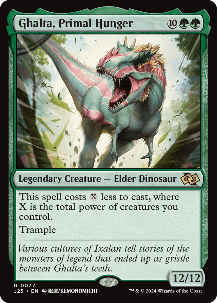 Ghalta, Primal Hunger (Anime) [Foundations Jumpstart] | Local Legends