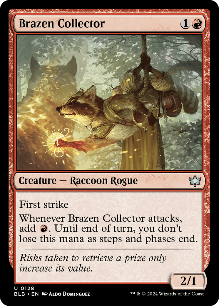 Brazen Collector [Bloomburrow] | Golgari Games