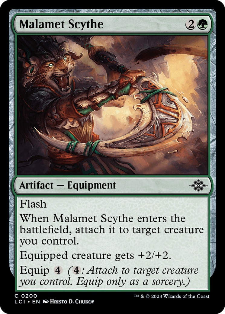 Malamet Scythe [The Lost Caverns of Ixalan] | Golgari Games