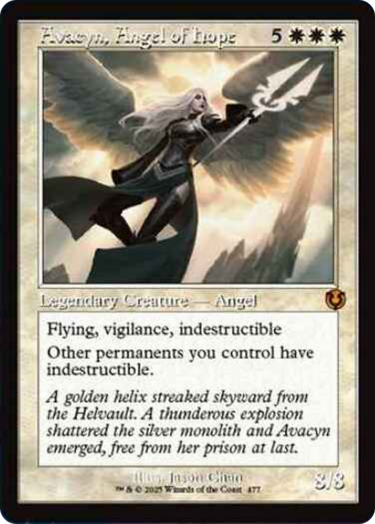 Avacyn, Angel of Hope (Retro Frame) [Innistrad Remastered] | Local Legends
