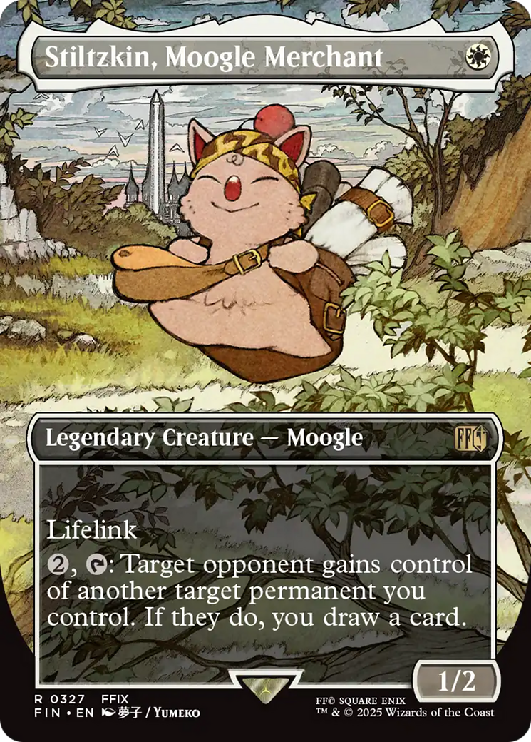 Stiltzkin, Moogle Merchant (Borderless) [FINAL FANTASY] | Local Legends