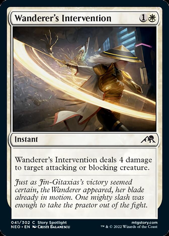 Wanderer's Intervention [Kamigawa: Neon Dynasty] | Golgari Games