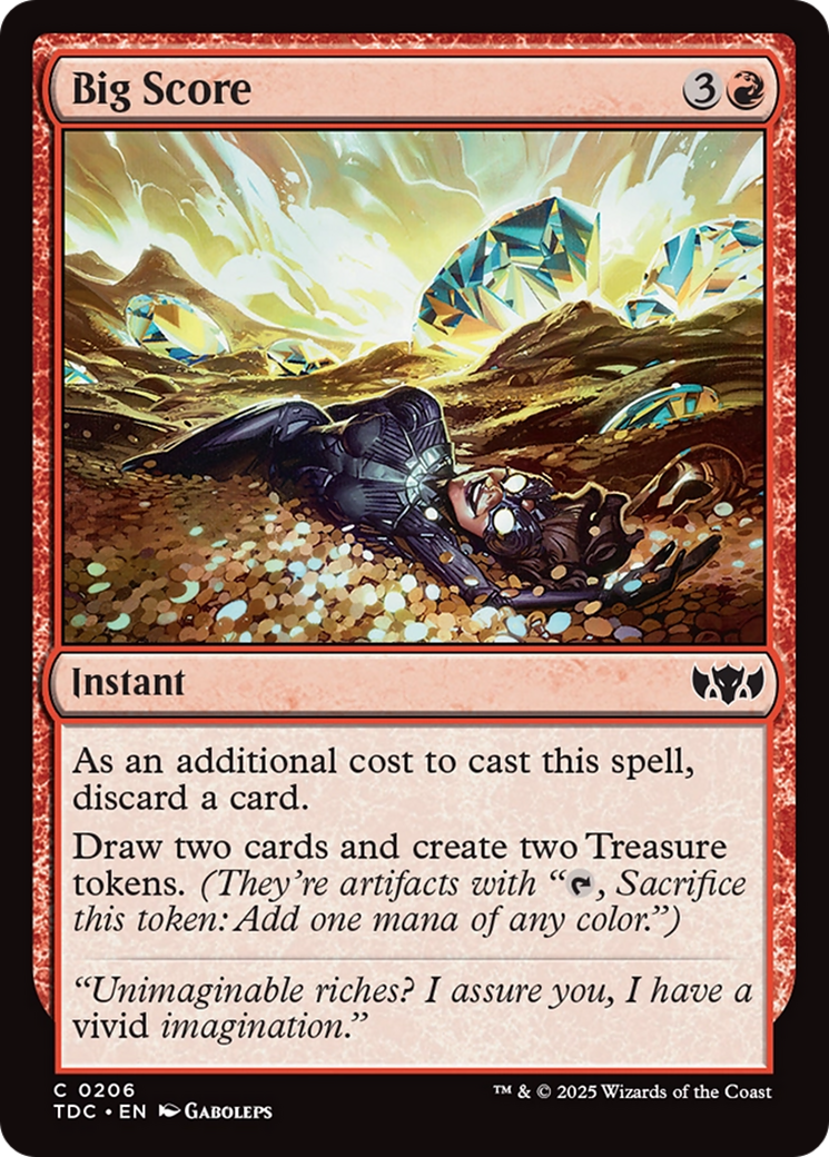 Big Score [Tarkir: Dragonstorm Commander] | Local Legends