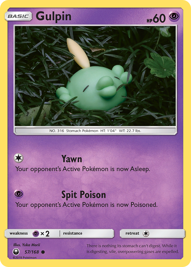 Gulpin (57/168) [Sun & Moon: Celestial Storm] | Local Legends