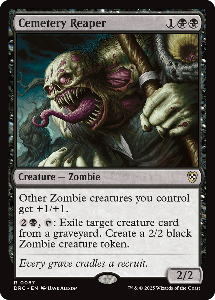 Cemetery Reaper [Aetherdrift Commander] | Local Legends