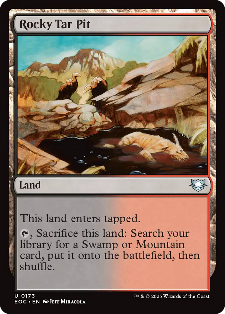 Rocky Tar Pit [Edge of Eternities Commander] | Local Legends