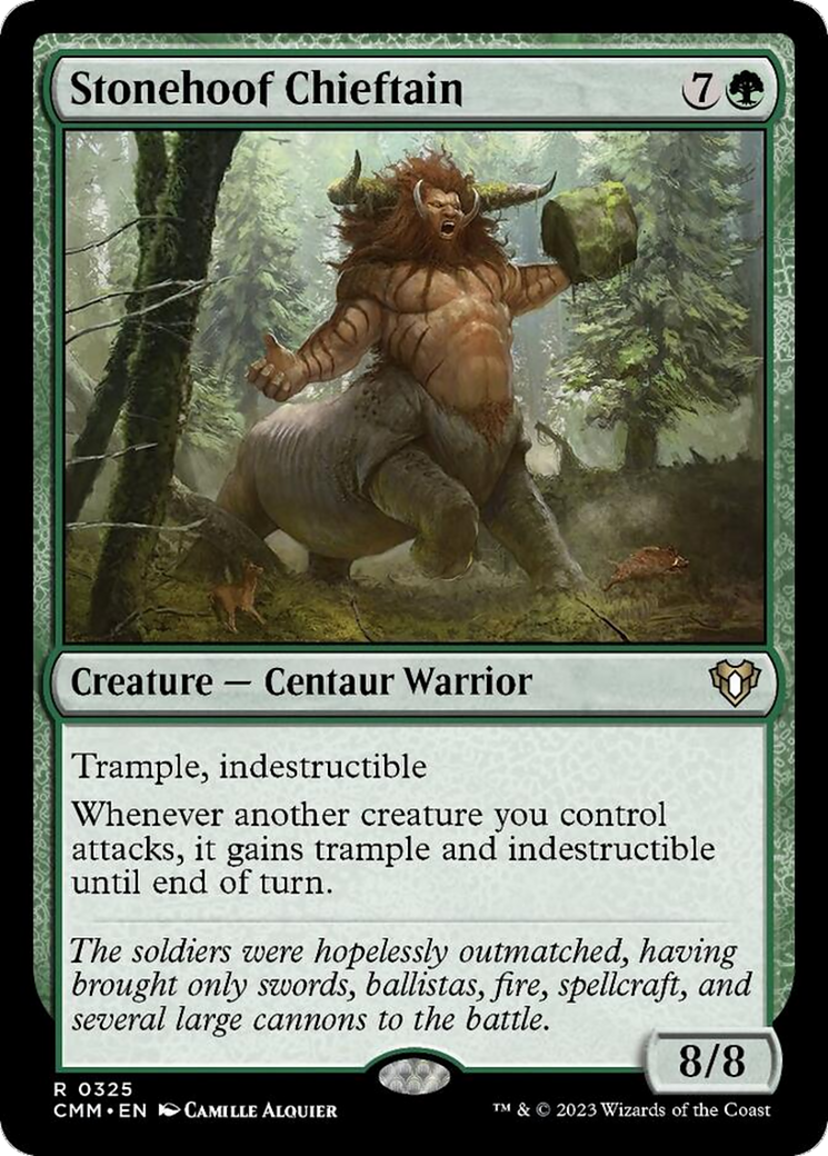 Stonehoof Chieftain [Commander Masters] | Local Legends