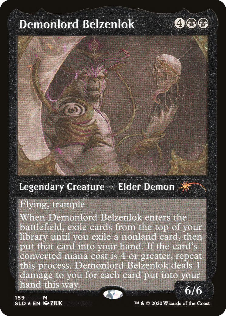 Demonlord Belzenlok (Foil Etched) [Secret Lair Drop Series] | Local Legends