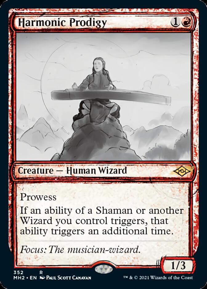 Harmonic Prodigy (Sketch) [Modern Horizons 2] | Local Legends