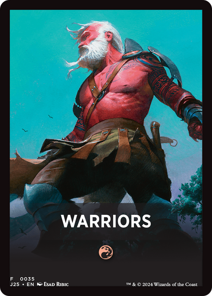 Warriors Theme Card [Foundations Jumpstart Front Cards] | Local Legends