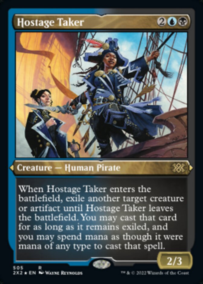 Hostage Taker (Foil Etched) [Double Masters 2022] | Local Legends