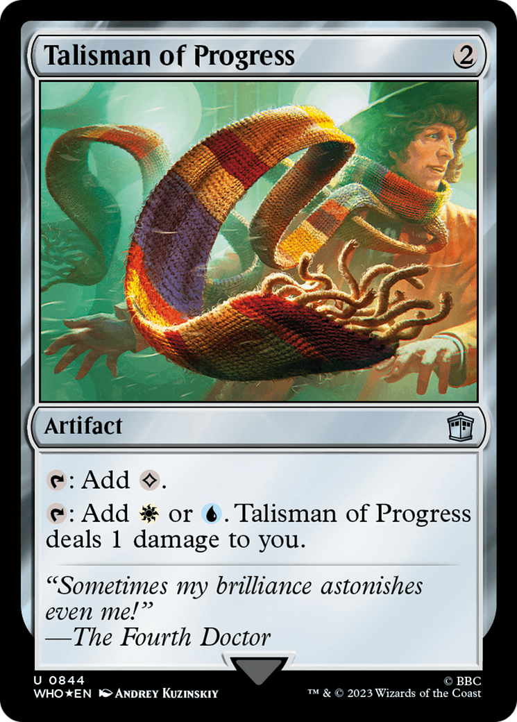 Talisman of Progress (Surge Foil) [Doctor Who] | Local Legends