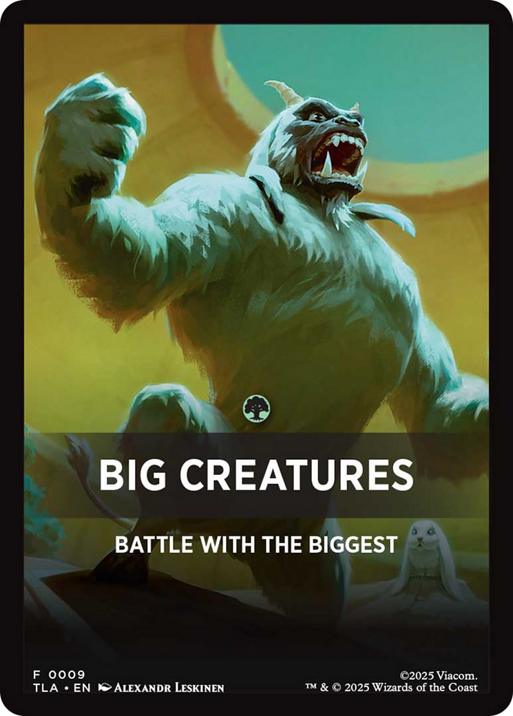 Big Creatures Theme Card [Avatar: The Last Airbender] | Local Legends