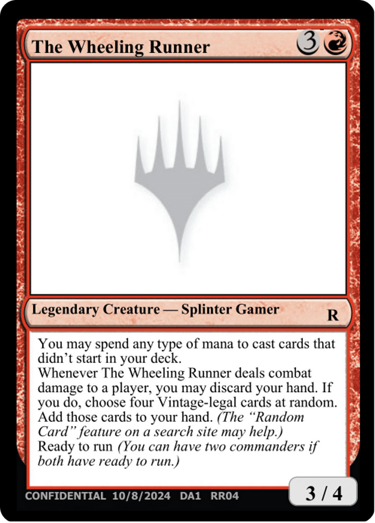 The Wheeling Runner [Unknown Event] | Local Legends
