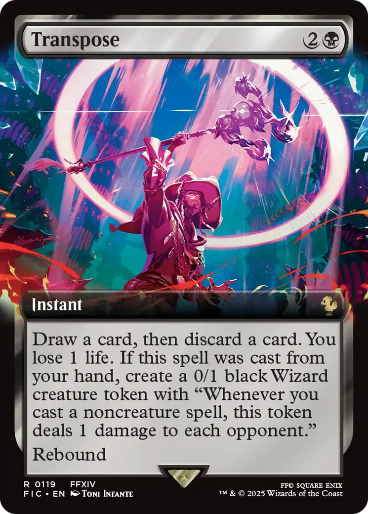 Transpose (Extended Art) [FINAL FANTASY Commander] | Local Legends