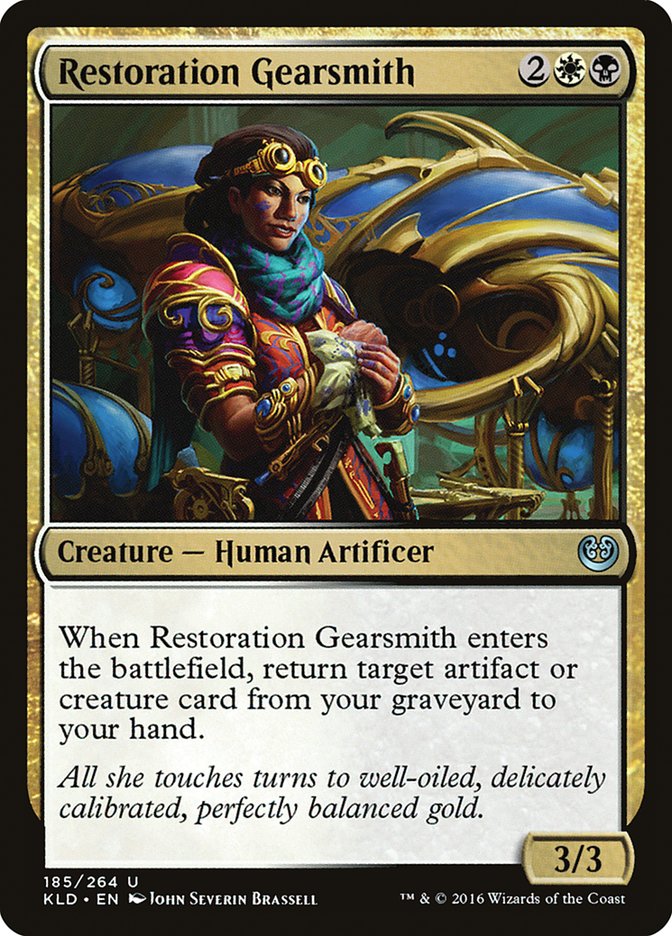 Restoration Gearsmith [Kaladesh] | Local Legends