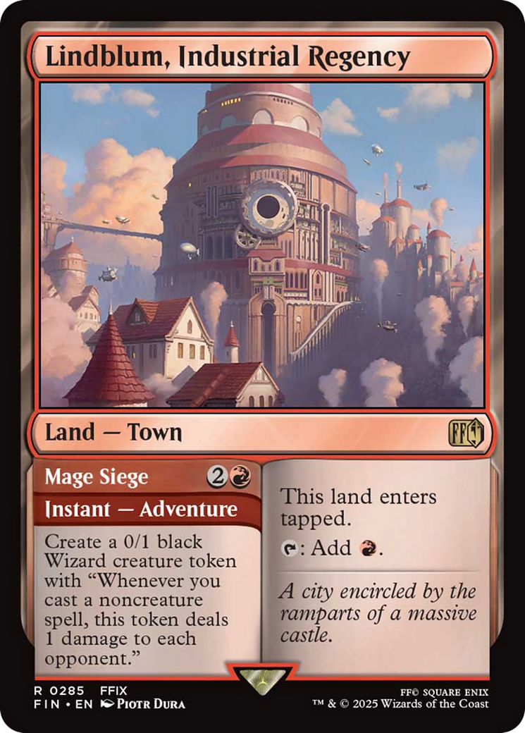 Lindblum, Industrial Regency [FINAL FANTASY] | Local Legends