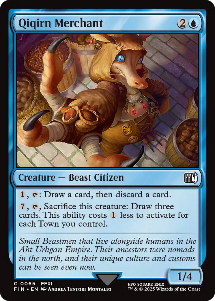 Qiqirn Merchant [FINAL FANTASY] | Local Legends