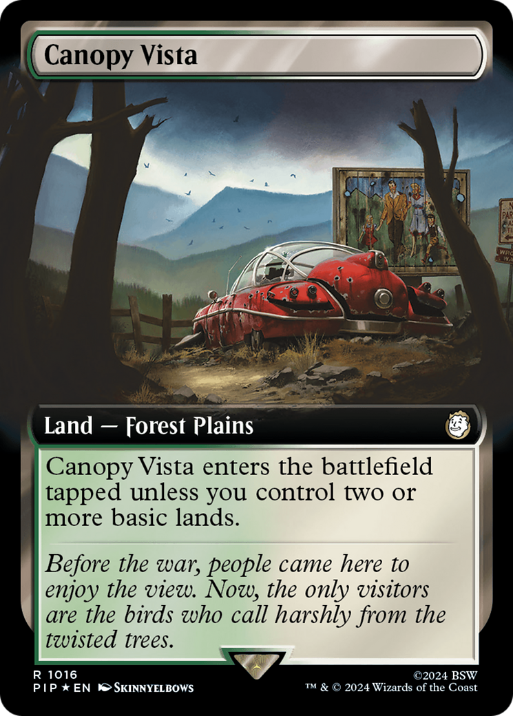 Canopy Vista (Extended Art) (Surge Foil) [Fallout] | Local Legends