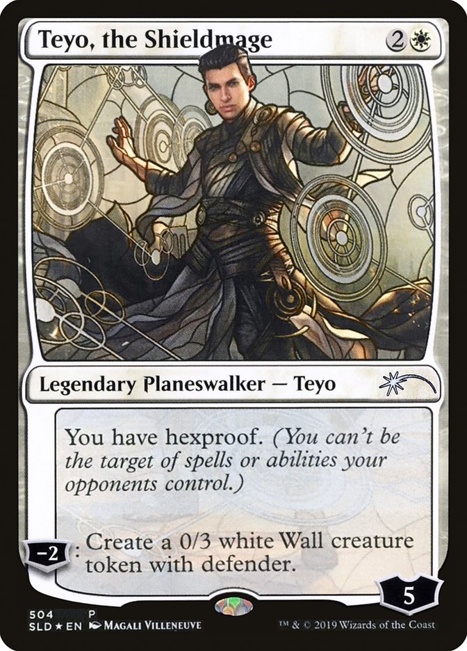 Teyo, the Shieldmage (Stained Glass) [Secret Lair Drop Promos] | Local Legends