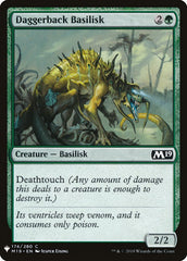 Daggerback Basilisk [Mystery Booster] | Golgari Games