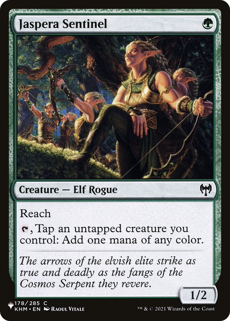 Jaspera Sentinel [The List] | Local Legends