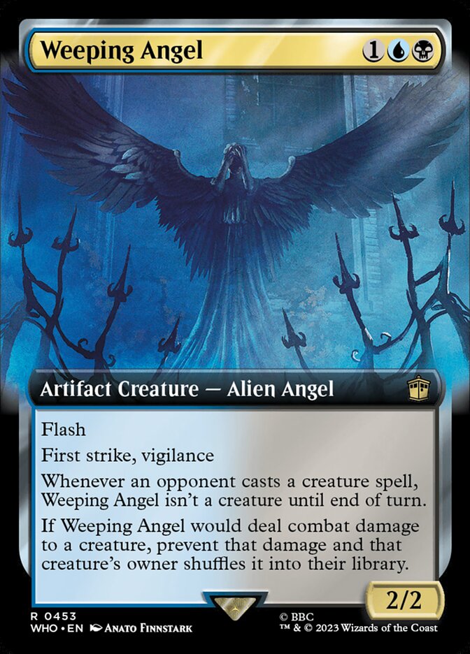 Weeping Angel (Extended Art) [Doctor Who] | Golgari Games