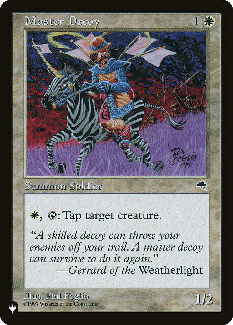 Master Decoy [The List] | Local Legends