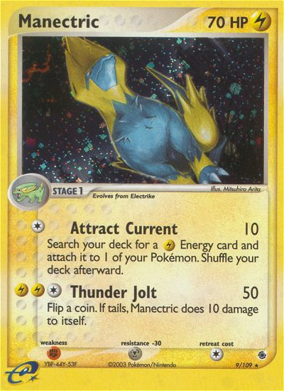 Manectric (9/109) [EX: Ruby & Sapphire] | Golgari Games