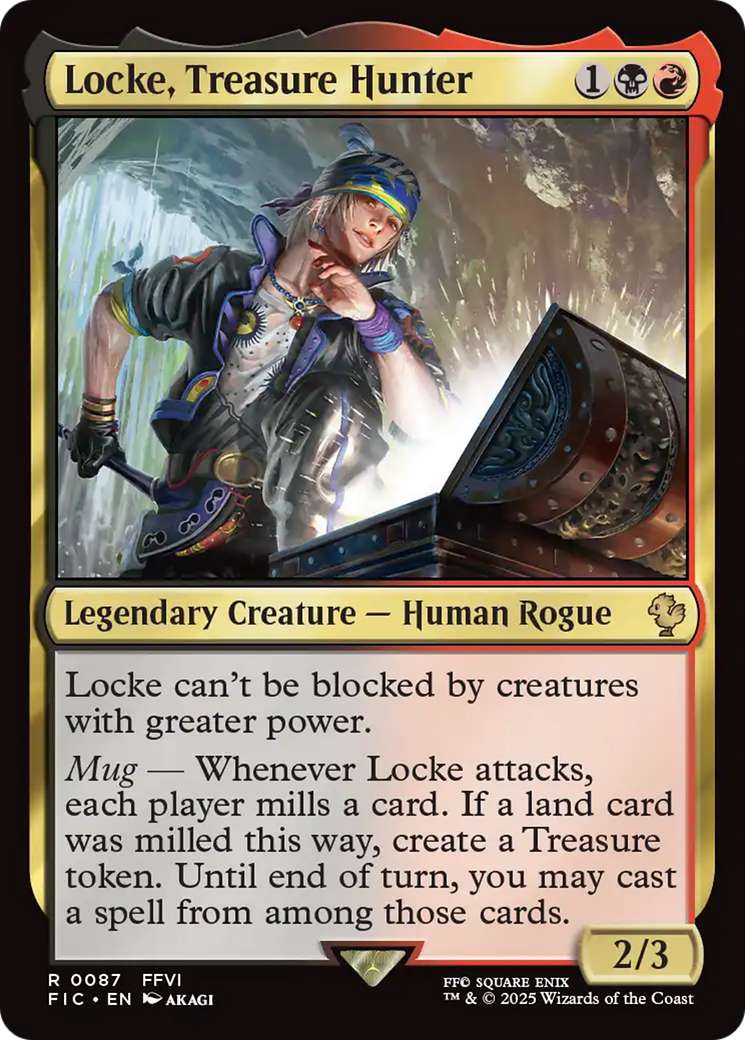Locke, Treasure Hunter [FINAL FANTASY Commander] | Local Legends