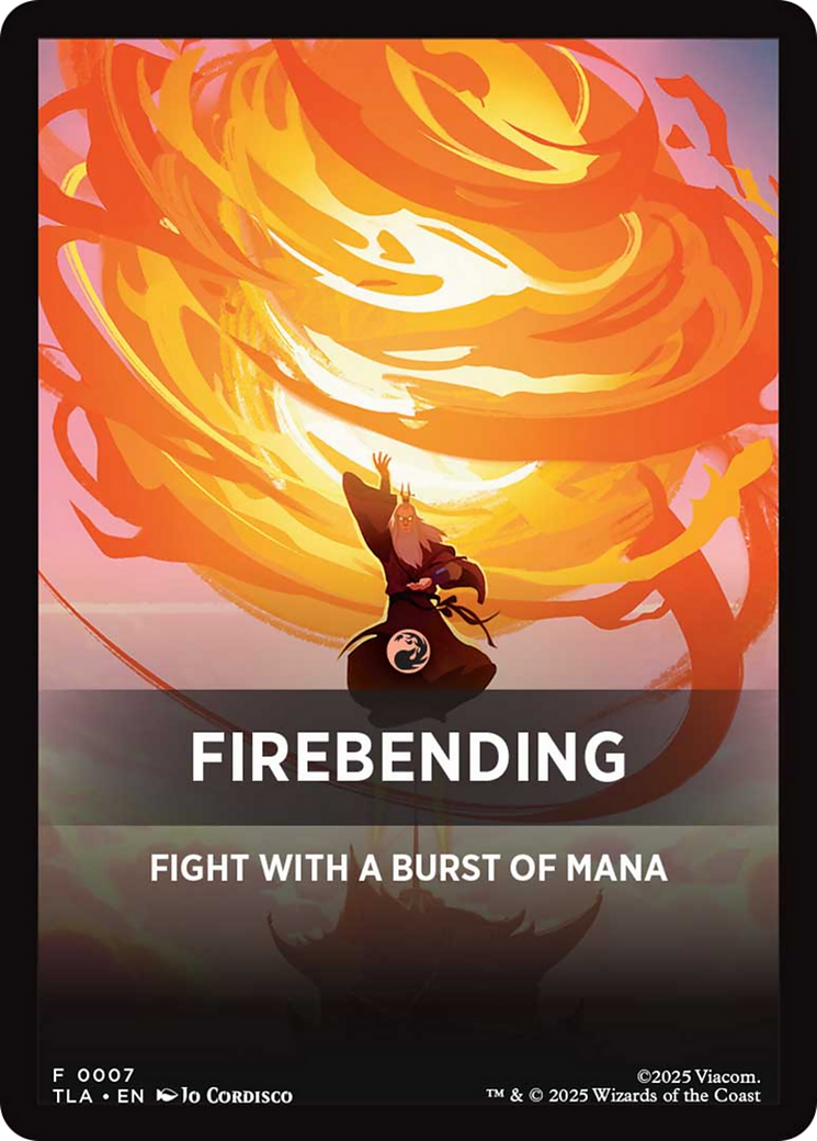 Firebending Theme Card [Avatar: The Last Airbender] | Local Legends