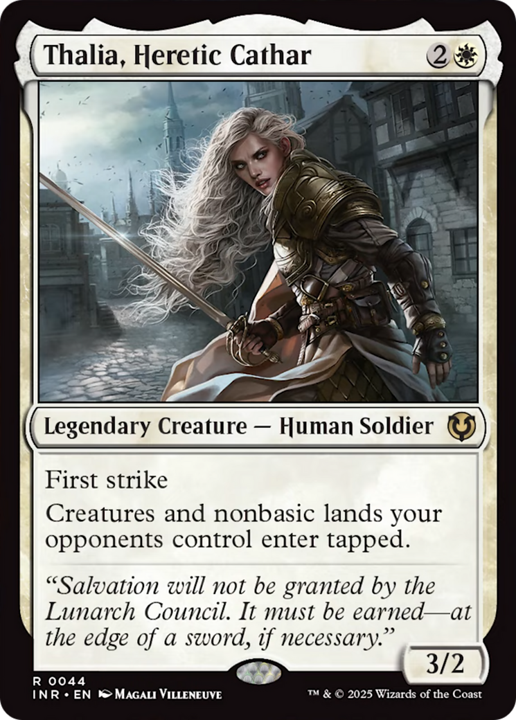 Thalia, Heretic Cathar [Innistrad Remastered] | Local Legends