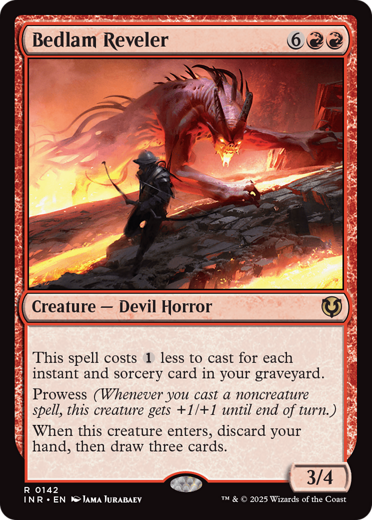 Bedlam Reveler [Innistrad Remastered] | Local Legends