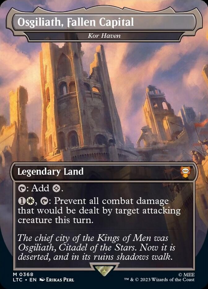 Kor Haven - Osgiliath, Fallen Capital [The Lord of the Rings: Tales of Middle-Earth Commander] | Golgari Games