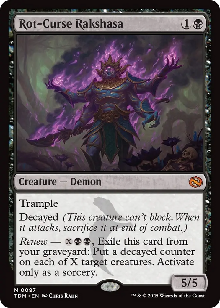 Rot-Curse Rakshasa [Tarkir: Dragonstorm] | Local Legends
