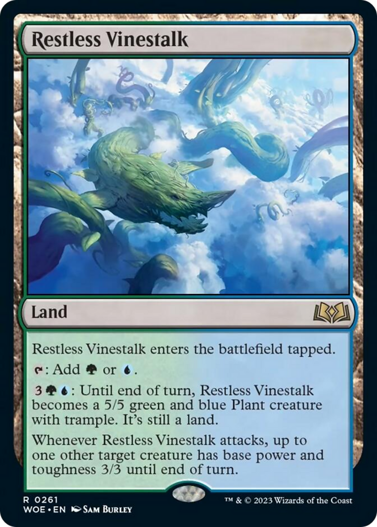 Restless Vinestalk [Wilds of Eldraine] | Local Legends