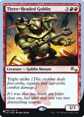 Three-Headed Goblin (Unfinity Foil Edition) [The List] | Golgari Games