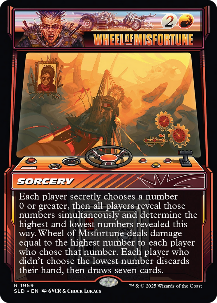Wheel of Misfortune (1959) (Rainbow Foil) [Secret Lair Drop Series] | Local Legends