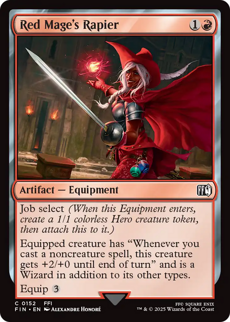 Red Mage's Rapier [FINAL FANTASY] | Local Legends
