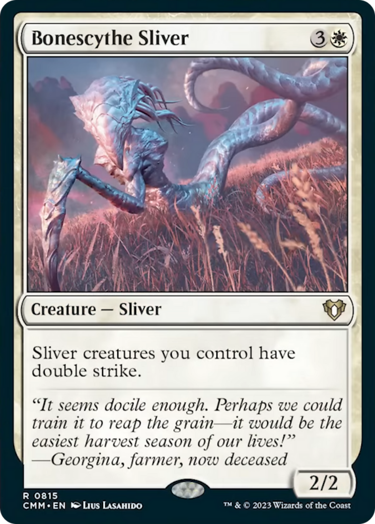 Bonescythe Sliver [Commander Masters] | Local Legends