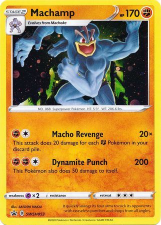 Machamp (SWSH053) [Sword & Shield: Black Star Promos] | Local Legends