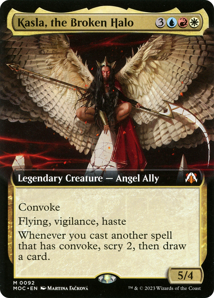 Kasla, the Broken Halo (Extended Art) [March of the Machine Commander] | Local Legends