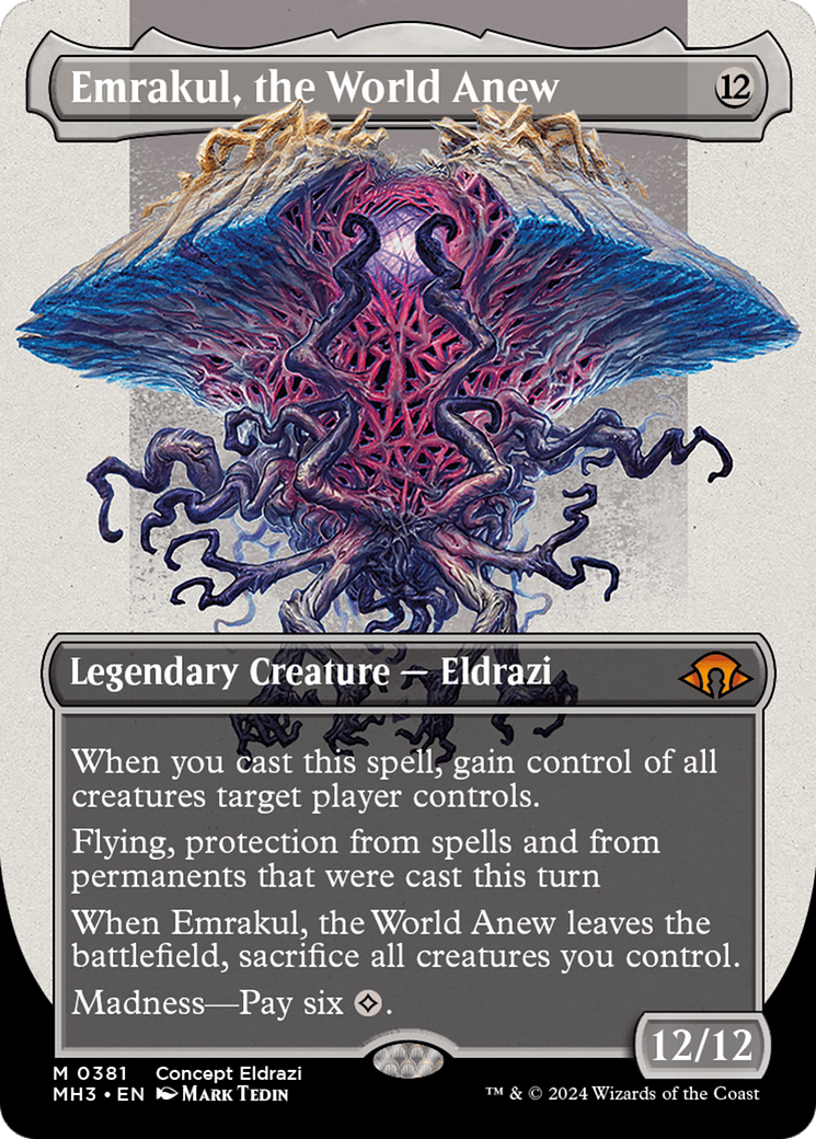 Emrakul, the World Anew (Borderless) [Modern Horizons 3] | Golgari Games