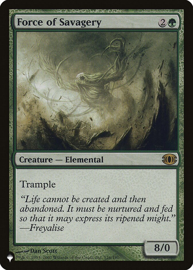 Force of Savagery [The List] | Local Legends