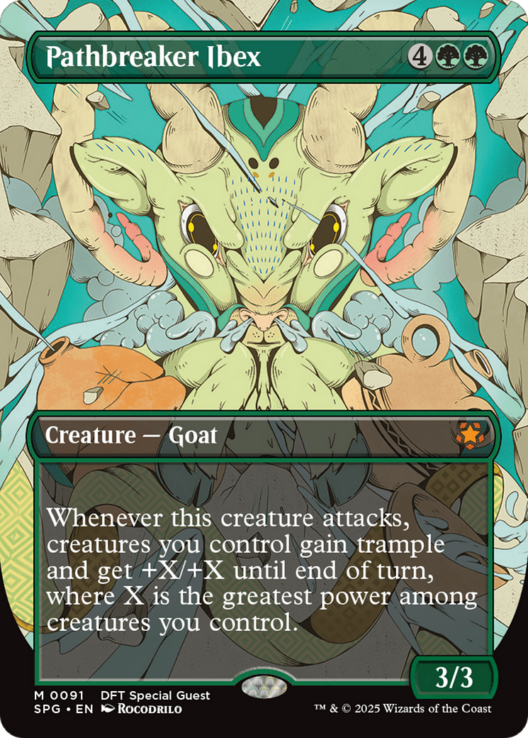 Pathbreaker Ibex (Borderless) [Aetherdrift Special Guests] | Local Legends