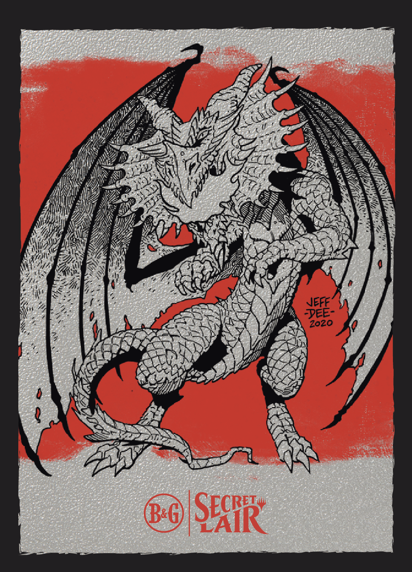 Beadle & Grimm's: Secret Lair Drop - Card Sleeves (Here Be Dragons - 100-Pack) | Local Legends