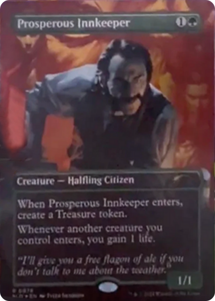 Prosperous Innkeeper (Rainbow Foil) [Secret Lair Drop Series] | Local Legends