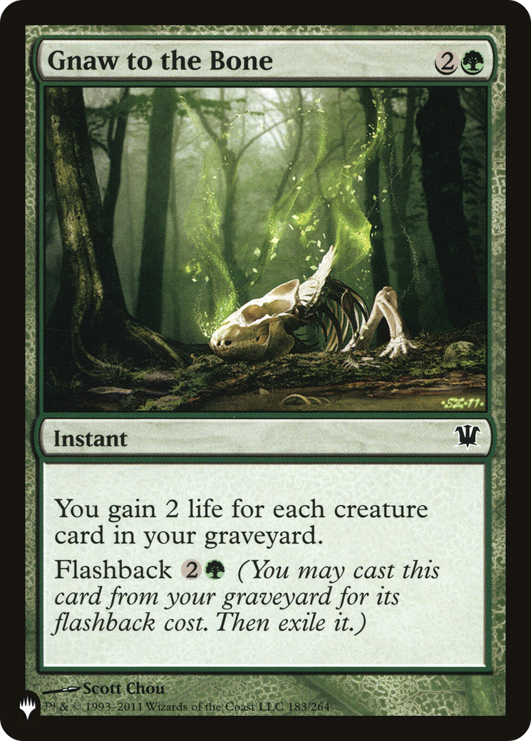 Gnaw to the Bone [The List] | Local Legends