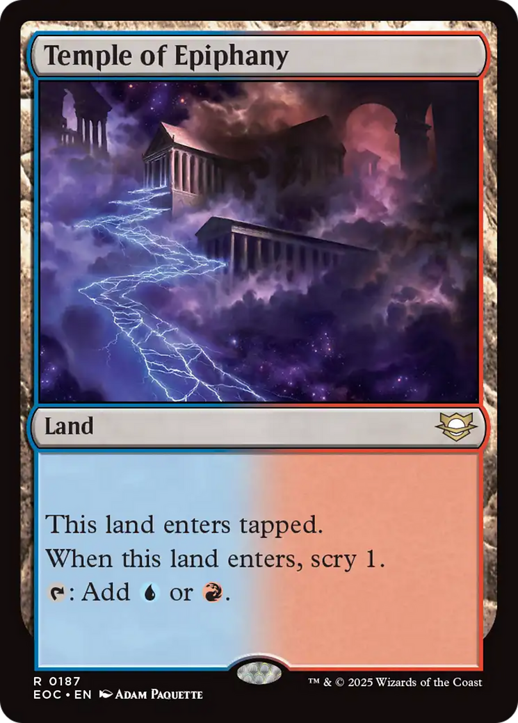 Temple of Epiphany [Edge of Eternities Commander] | Local Legends
