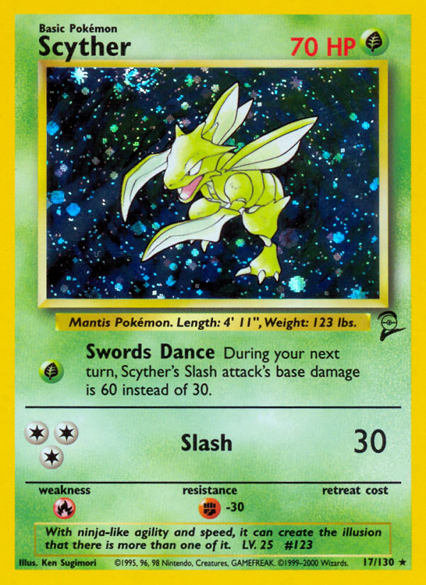 Scyther (17/130) [Base Set 2] | Local Legends
